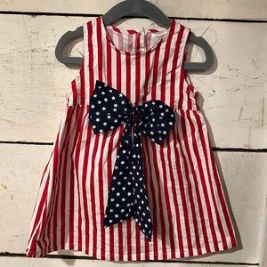 Toddler girls 4th of July dress